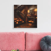 Haunted Horizons Canvas Afdruk (Insitu (Woonkamer))