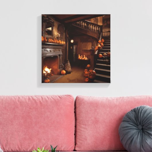 Haunted Horizons Canvas Afdruk (Insitu (Woonkamer))