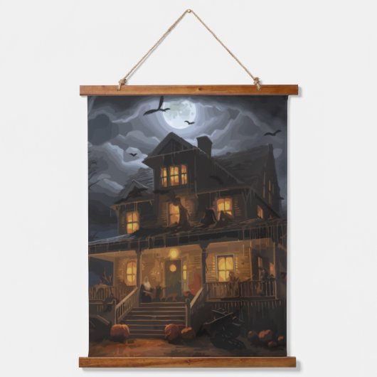 Haunted Horizons Hangend Wandkleed (Voorkant)