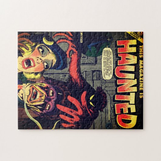 Haunted Horror Comics Legpuzzel (Horizontaal)