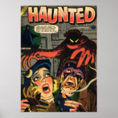 Haunted Horror Comics Poster (Voorkant)