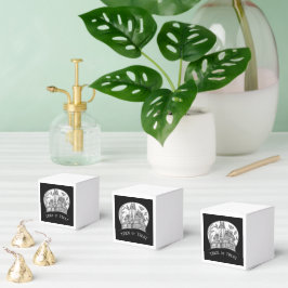 Haunted House and Bats Halloween  Bedankdoosjes