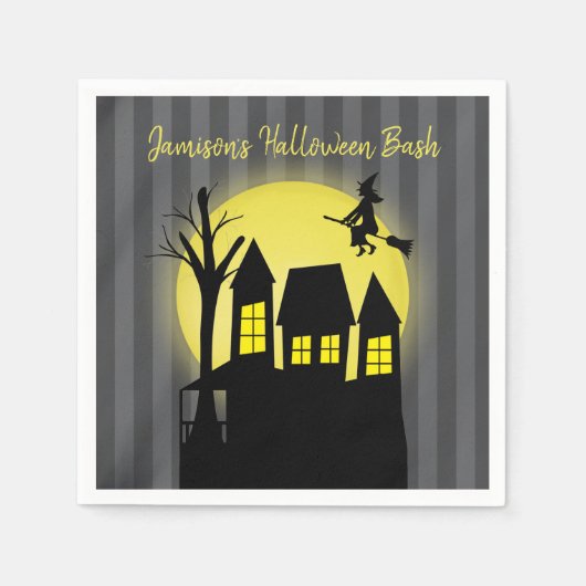 Haunted House and Flying Witch met Moonlight Servet (Voorkant)
