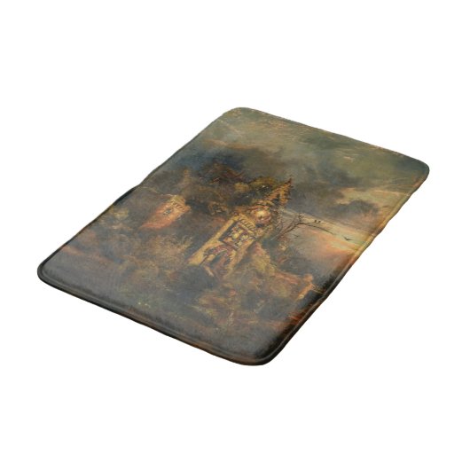 Haunted House Badmat (Gekanteld)