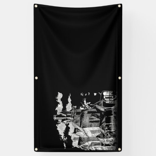 HAUNTED HOUSE BANNER (Verticaal)