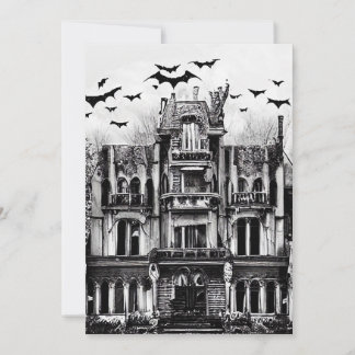 Haunted House Bedankkaart
