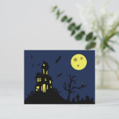 Haunted House Briefkaart (Staand voorkant)