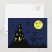 Haunted House Briefkaart (Voorkant / Achterkant)