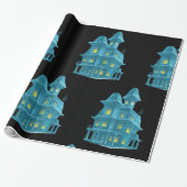 Haunted House Cadeaupapier (Uitgerold)