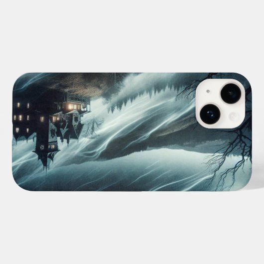 Haunted House Case-Mate iPhone Case (Achterkant (horizontaal))