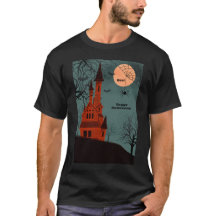 Haunted House Custom Text Spooky Wicked Fun