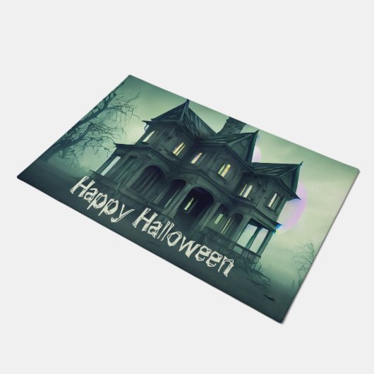 Haunted House Deurmat (Schuin)