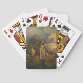 Haunted House (door Thomas Moran) Pokerkaarten