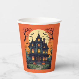 Haunted House - Duivels doodlopend Papieren Bekers