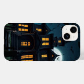 Haunted House en Bats Case-Mate iPhone Case (Achterkant (horizontaal))