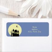 Haunted House en Flying Witch Etiket (Insitu)