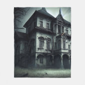 Haunted House Fleece Deken (Voorkant)