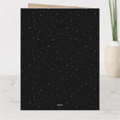 Haunted House Ghost Happy Halloween Kaart (Achterkant)