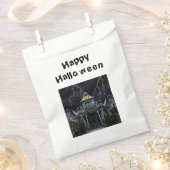 Haunted House Halloween Bedankzakje (Geknipt)