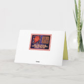 Haunted House Halloween Birthday Kaart (Achterkant)