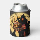 Haunted House - Halloween Blikjeskoeler (Blikje Voorkant)
