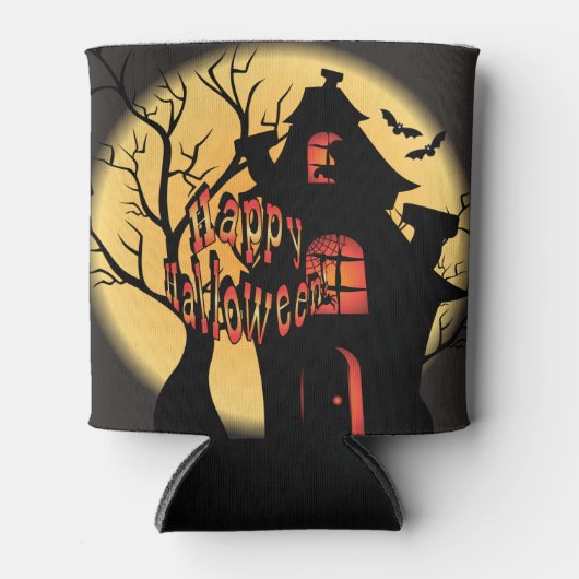 Haunted House - Halloween Blikjeskoeler (Voorkant)