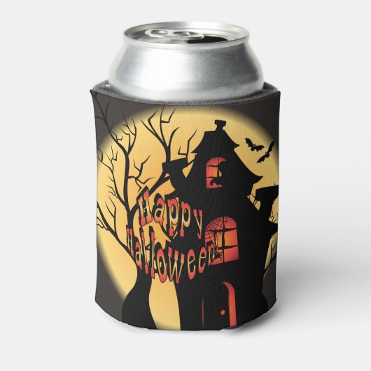 Haunted House - Halloween Blikjeskoeler (Blikje Achterkant)