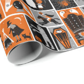 Haunted House Halloween Cadeaupapier (Rol Hoek)