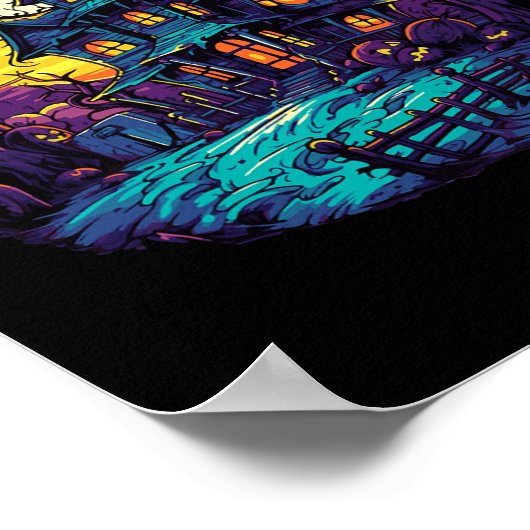 Haunted House Halloween Costume Poster (Hoek)