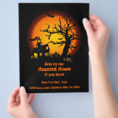 Haunted House Halloween Flyers (Hand)