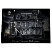 Haunted House Halloween Groot Cadeauzakje (Voorkant)