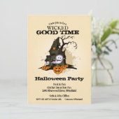 Haunted House Halloween Kaart (Staand voorkant)