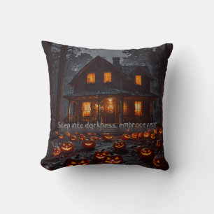 Haunted House - Halloween Kussen
