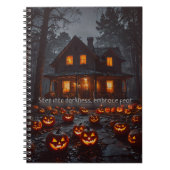 Haunted House - Halloween Notitieboek (Voorkant)