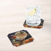 Haunted House Halloween Onderzetter (Insitu)