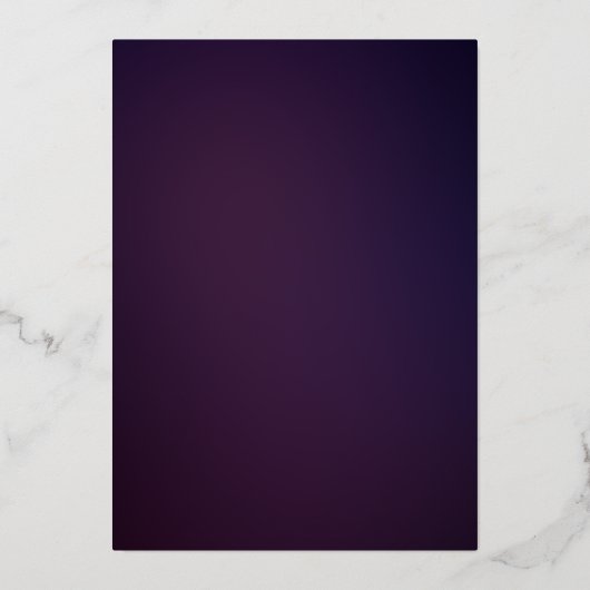 Haunted House Halloween Party Folie Uitnodiging (Achterkant)