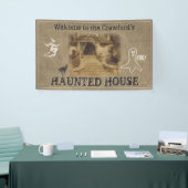 Haunted House Halloween Party Spandoek (Beurs)