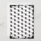 Haunted house Halloween party uitnodiging (Achterkant)