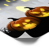 Haunted House Halloween Poster (Hoek)
