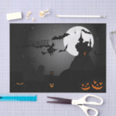 Haunted House Halloween Tissuepapier (Craft)