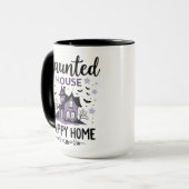 Haunted House Happy Home Mok (Voorkant links)