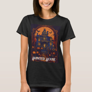 Haunted House Harvest Moon T-shirt