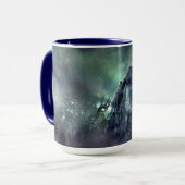 Haunted House Horror Mok - Ghost Infested Mansion (Voorkant links)