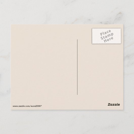 Haunted House in Halloween Briefkaart (Achterkant)