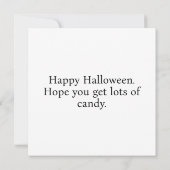 Haunted House In het maanlicht Kaart (Achterkant)