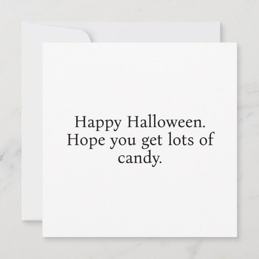 Haunted House In het maanlicht Kaart (Achterkant)