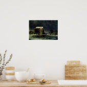 Haunted House in the Snow, 1848 Poster (Keuken)