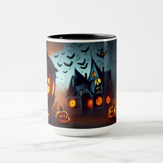 Haunted House, Jack-O-Lanterns en Bats Mok (Midden)