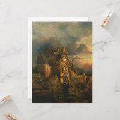 Haunted House Kaart (Voorkant / Achterkant in situ)