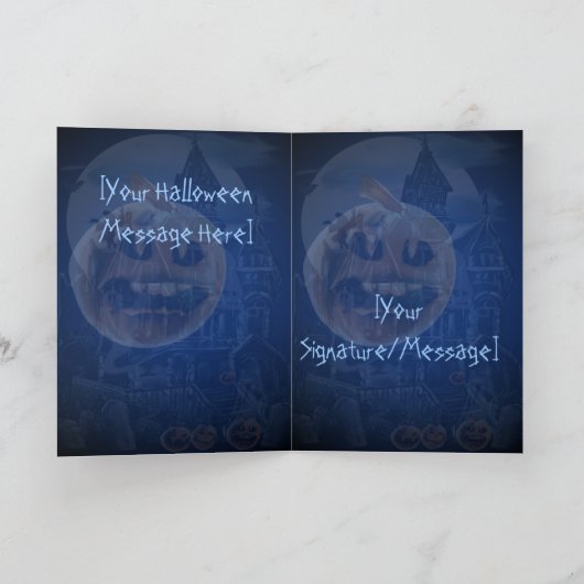 Haunted House Kaart (Binnen)